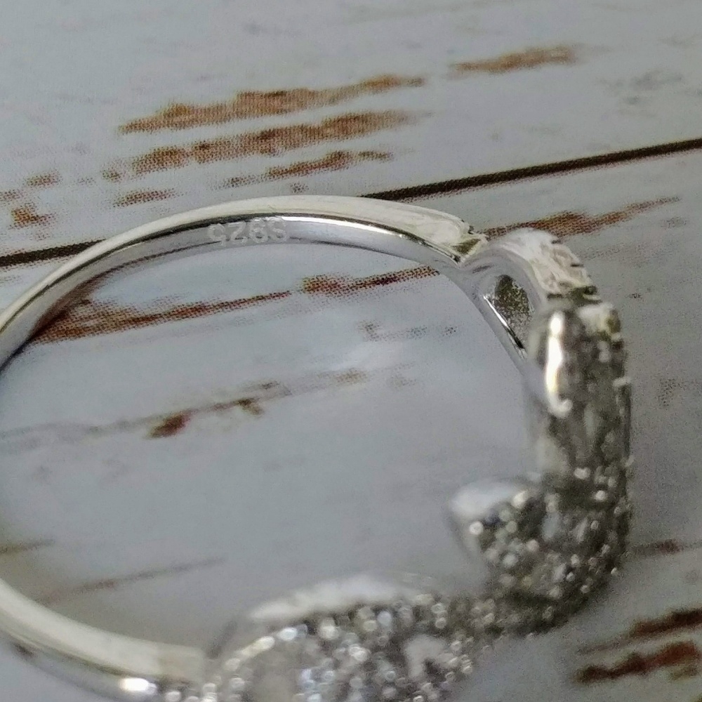 Sterling Silver Princess Ring - Picture 6 of 7